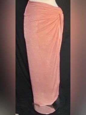 Women's Pink Maxi Skirt